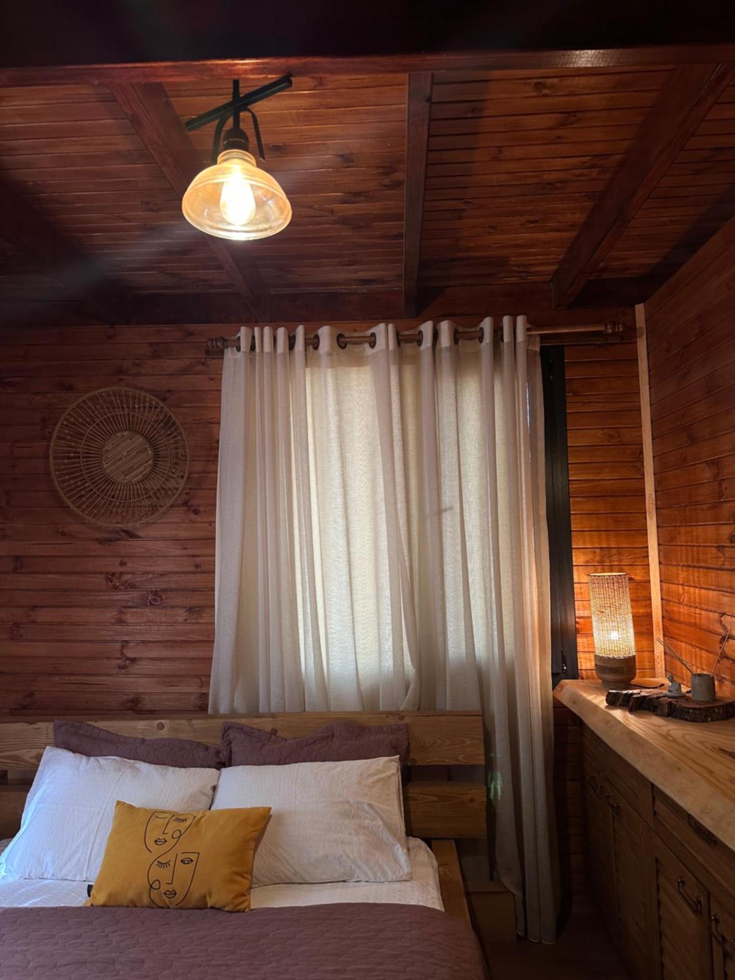 Panurlawoodenhouse Oezel Havuz& Sauna Mavi Exterior foto